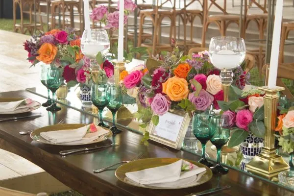 Matrimonio con flores