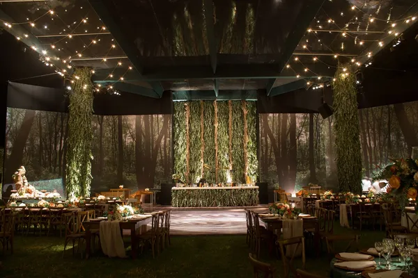 Matrimonio en tonos naranjas y verdes - Imagen