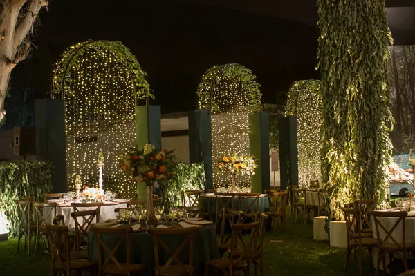 Matrimonio en tonos naranjas y verdes - Imagen