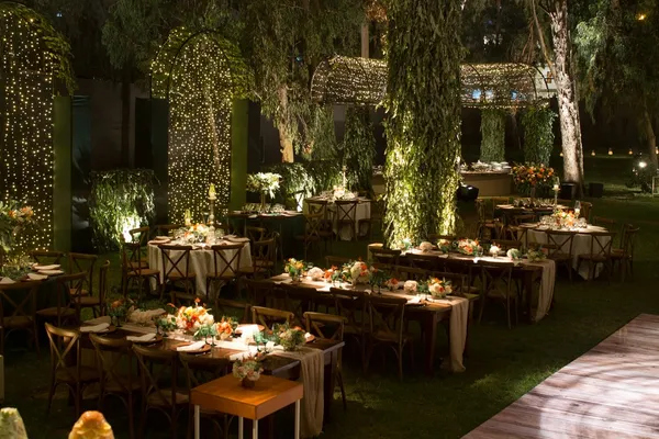 Matrimonio en tonos naranjas y verdes - Imagen
