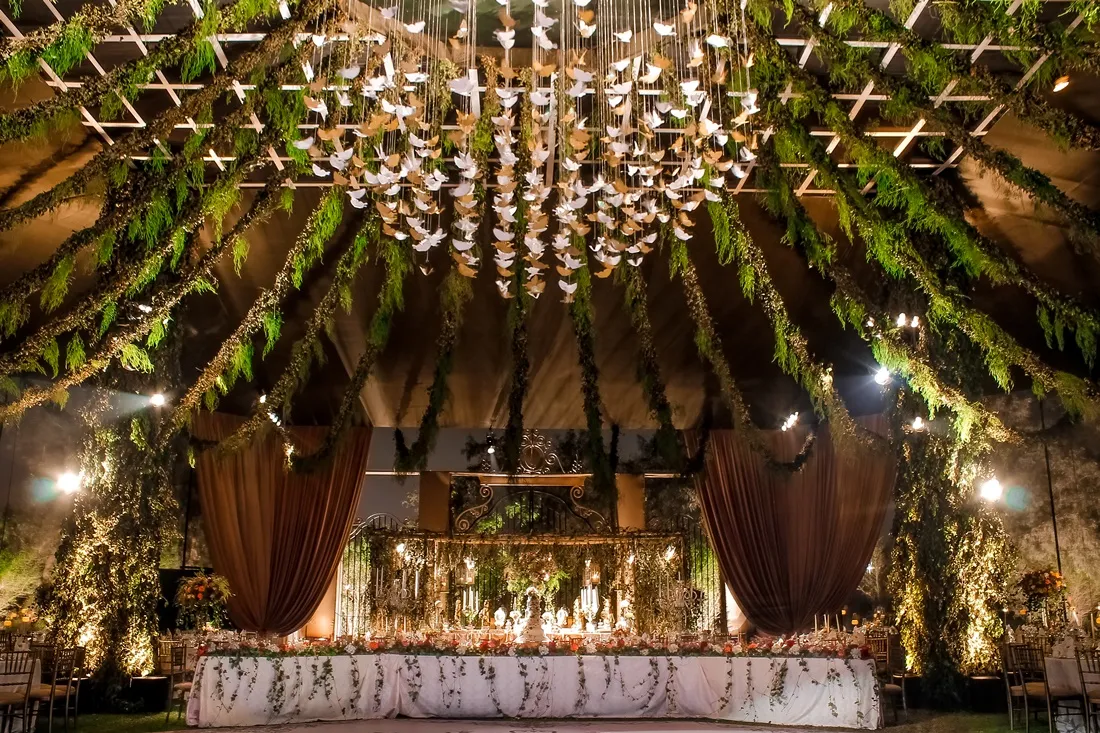 Matrimonio en el Polo Hunt Banner