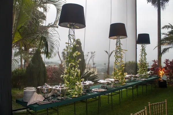 Matrimonio en Casuarinas en tonos verdes - Imagen