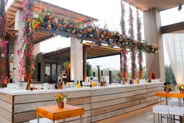Matrimonio en tonos naranjas - Imagen