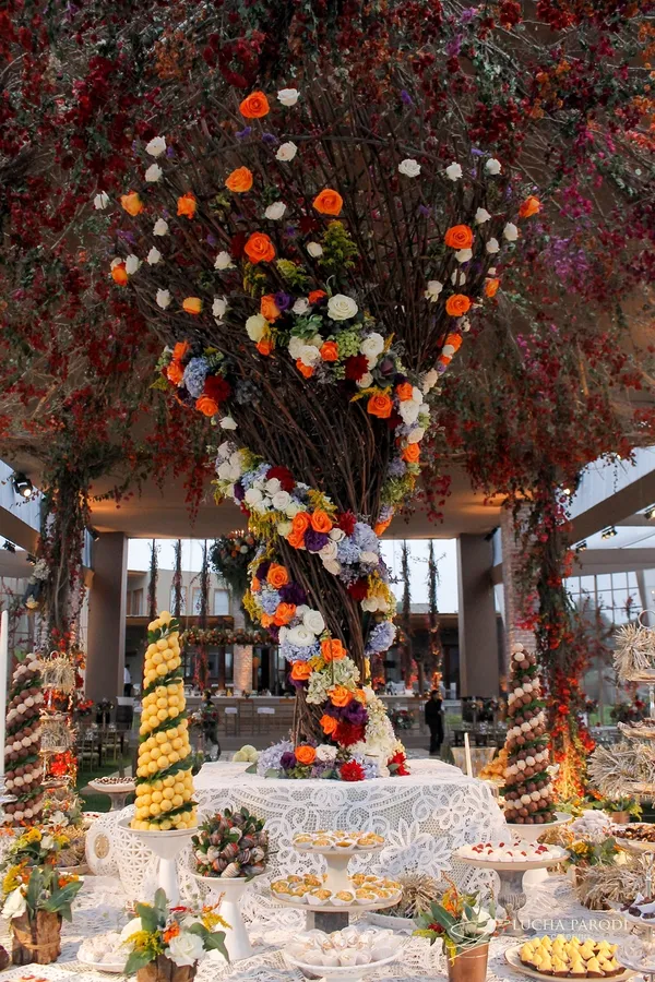Matrimonio en tonos naranjas - Imagen